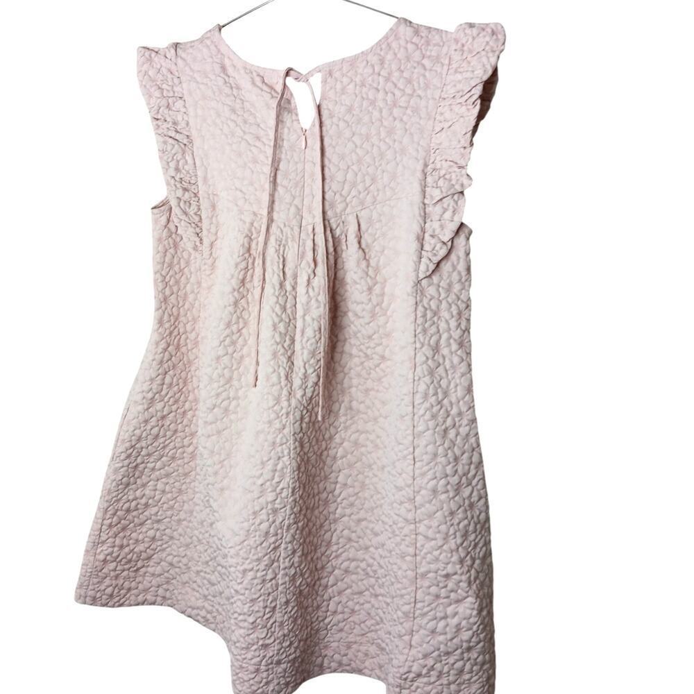 New with Tags Easel TEXTURED DRESS Pink Babydoll Dress SZ S - Picture 4 of 12